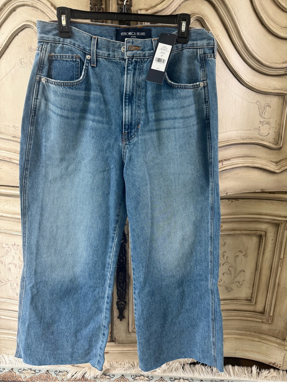 Veronica Beard Light Blue Relaxed Jeans